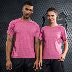 P15 hommes femmes vêtements de course en plein air maillots t-shirt séchage rapide Fitness vêtements d'entraînement sport de gymnastique