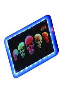 P2 kleurenafdrukken LED-verlichting Rolling Tray Glow Party Tray x Runtz met automatische partymodus9303657