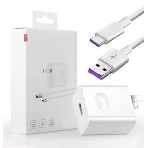 Tête de charge ultra rapide P20 5A, avec câbles de données de type c, adaptateur d'alimentation USB, chargeur rapide pour téléphone portable