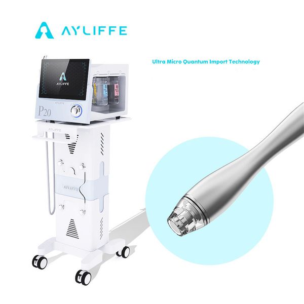 P20 Équipement de beauté Professionnel Petite bulle Nettoyage du visage Test de la peau Hydro Microdermabrasion Machine Gestion de la peau Machine hydrafaciale