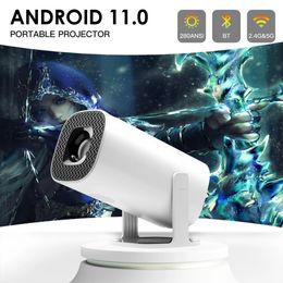P30 Smart Mini Projecteur Android 11 WiFi6 Support 4K 1080P BT50 1208720P Home Cinema Portable 240419