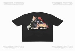 P3K9 3D Triangle Dober Dog Casual Mens en Dames Short Sleeves T -shirt Digner Fashion Palacs Classic Loose Summer High Street 1574541