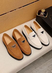 P5/2Model Luxe bedrijf Oxford Leather Shoes Men Ademend rubber formele kleding schoenen mannelijk kantoor bruiloft flats schoeisel mocassin