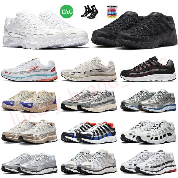 p6000 baskets de créateur p-6000 chaussures de course classique décontracté femmes hommes cool gris loup gris blanc triple noir laser bleu platine varsity rouge baskets p6000s