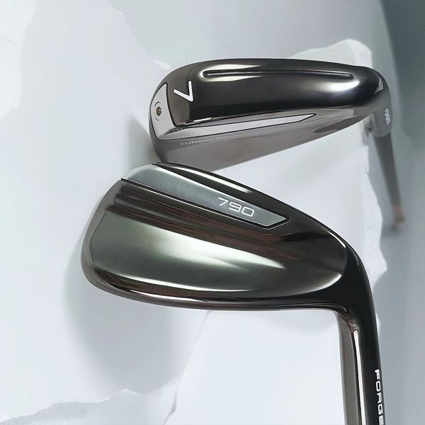 P790 Golf Irons individuels 7 fers 4-9ps ou conduite des fers de conduite en acier droit / graphite arbre de golf flex