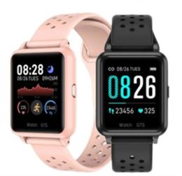 Reloj inteligente P8 para apple iphone IOS android Bluetooth pantalla relojes Deportes moda multifunción azul rosa negro smartwatch