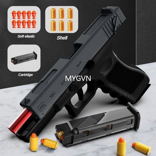 P85 11 Desert Eagle USP Mauser Revoer Pistol Blasters Handgun Toy Gun Modèle peut tirer sur Foam Darts Launcher pour les garçons adultes