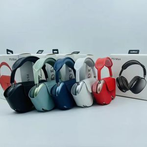 P9 Max Inalámbrico Over-Over-Ear Bluetooth Auriculares ajustables Ajustable Active Rideo Canceling Hifi Stereo