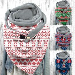 Pañuelos de Mujer Para El Cuello Winter Femmes Touche Print Touche Soft Casual Foulards Chauds Châles Écharpes Femme Sjaals Voor Dames Casquettes de cyclisme