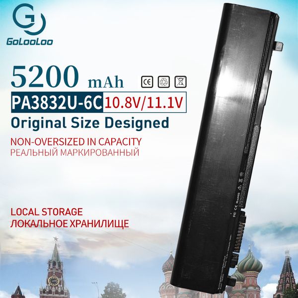 Batería para portátil PA3832U-1BRS para Toshiba Dynabook R730/B R732 Portege R700 R730 R935 PA3831U-1BRS PA3929U-1BRS PABAS235