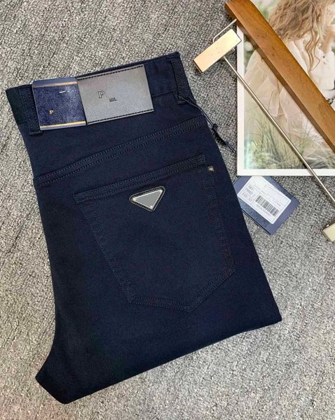 PAA Designer luxe Pantalon habillé pour homme Pantalon d'affaires kaki Pantalon décontracté Marque de mode couleur unie Compteur 1: 1 gris bleu Vêtements pour hommes