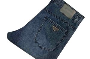 PAA Jeanskleding voor heren 2024 Lente/zomer jeans van hoge kwaliteit Zachte stof teller 1:1 aangepaste stof lederen logo prachtige hardwareaccessoires