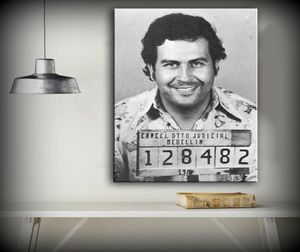 Pintura al óleo de Pablo Escobar, impresiones en lienzo HD, decoración del hogar, sala de estar, dormitorio, cuadros de pared, pintura artística sin marco 7423283