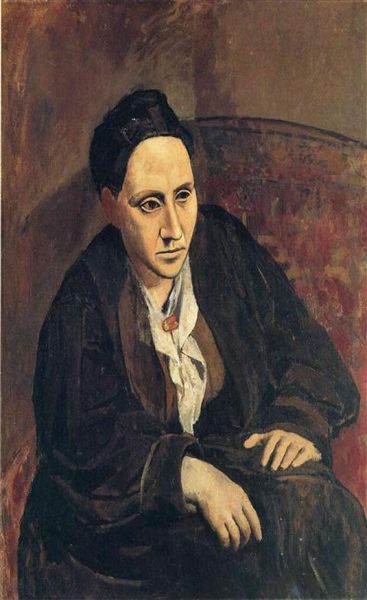 Pablo Picasso Peinture à l'huile classique Portrait de Gertrude Stein 100 fait à la main par un peintre expérimenté sur toile blanche Picasso5857775932
