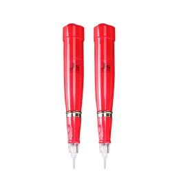 Pacificier 2016 New Js Color Red Professional Micro aiguilles Hine Charging Plugin Dual Permanent Makeup Hine Pen