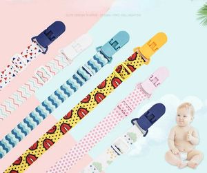 Supports de sucette Clips # Baby Pacificier Clip Childrens Pacificier Féche de fuite Chaîne de dents réglables Toy Pouschette bébé Poutelle accessoires avec accessoires D240521