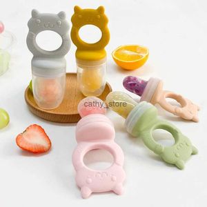 Pacifications # 1pcs Silicone bébé mangeur d'aliments frais BPA Frais de nutrition gratuite pour bébé mangeur d'aliments pour bébés Fruit Pacificateur bébé Soother Thee Toysl2403