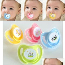 Poskeerders# Babyvoeding Nippelaccessoires Pacifier Funny Kids Nepels Tanden Food Grade Sile Orthodontic Dummy Dummy Drop Delivery Mat DH0KF
