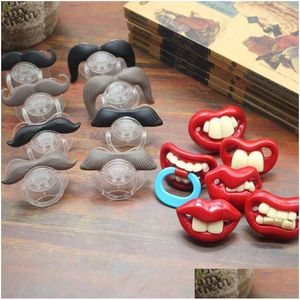 Fopspenen # Baby Sile Fopspeen Schattig Grappig Tanden Baard Snor Babe Orthodontische Dummy Tepels Silicagel Baby 17 Stijlen Drop Delive Dhyt9