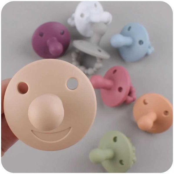 Chupetiers# baby silicone pacifier recién nacido suministros masticables suministros de nipio muñeco suave juguete juguete alimento accesorios de enfermería de silicona de enfermería