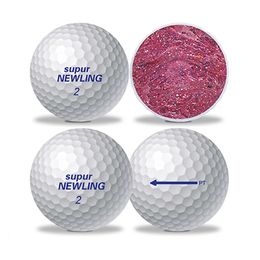 Pack 20 pièces balle de Golf Sports de plein air pratique balle Durable haute Distance de roulement balles de Golf professionnelles fournitures de Golf 240124
