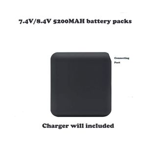 pack 7.4V /8.4V 5200MAH and Charger for Kobalt heated jacket