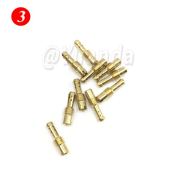 Pack de 10pcs moto carburateur jets Main Jets lent jets pilotes pour PWK PWM Keihin Oko CVK NSR KSR TARB Set Injecteur Buse