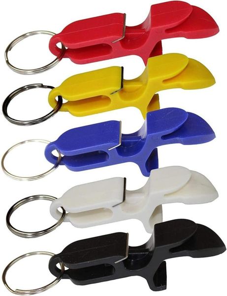 Paquete de 10sgun Tool Bottle Bottle Keychain Beer Bong Sgunning Tool ideal para fiestas Party Favors Regalo de boda 2012012217417