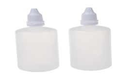 Paquet de 50 bouteilles de compte-gouttes en plastique LDPE Eye Liquide Vide Nouveau 100 ml Capacité 261J5054444