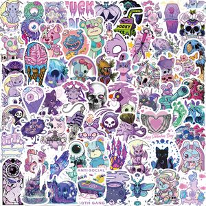 Pak van 65 Stuks Kleurrijke Graffiti Stickers Geen Duplicaat Waterdichte Vinyl Sticker voor Bagage Skateboard Notebook Waterfles Auto Decals Kinderen Speelgoed