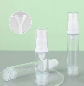 Botellas de embalaje 5ml 10ml 15ml Atomizador de niebla fina transparente Mini muestra de perfume recargable Botella vacía Bomba cosmética Vial Tubo