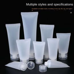 Bouteilles d'emballage en gros de bureau de bureau Business Business Industrial Cap 5ml 10ml 15ml 20ml 30ml 50ml 100ml Lotion en plastique transparent