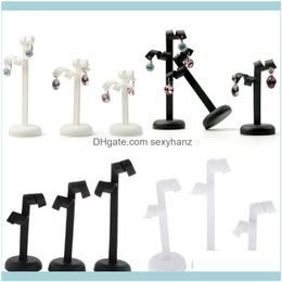 Verpakkingsdisplay Juweliers vintage sieraden Stand Tree oorbellen Hanger Hanger Hanger Rack Sieraden Zakken, tassen Drop Delivery 202