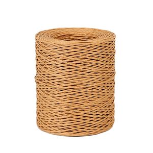 Verpakking Papier 1.0Mm Bloemen Bind Draad Wrap Twine Handgemaakte Ijzerdraad Papier Rotan Voor Boeketten Lengte 210M 230530