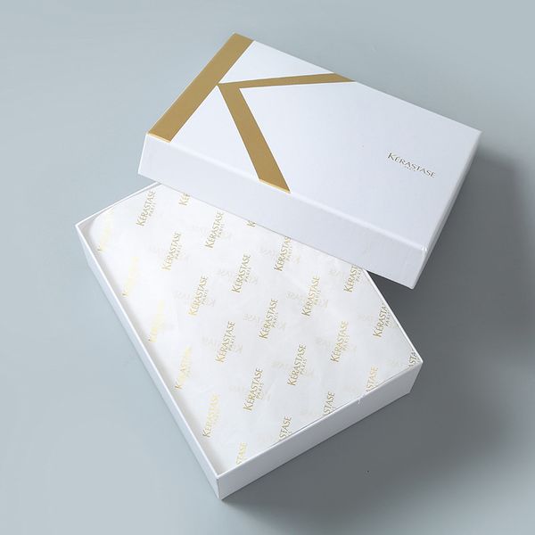Papel de embalaje personalizado diseño inglés papel de seda flor ropa zapatos embalaje de regalo papel de regalo artesanal 230601