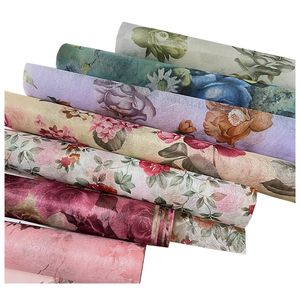 Papier d'emballage papier de coton coréen étanche Bouquet de fleurs papier d'emballage magasin de fleurs matériel de bricolage 5 Yard 230523
