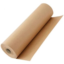 Verpakkingspapier Wit Wrap Papierrol Warp Kraft Wrapping Brown Craft Rolls DIY Gift Handgemaakte geschenken 230626
