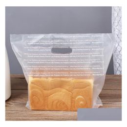 Sacs d'emballage en gros 1000pcs sac de dessert de haute qualité gâteau toast pain pochettes à emporter pochette d'emballage boulangerie magasin sn4086 drop d dhecx