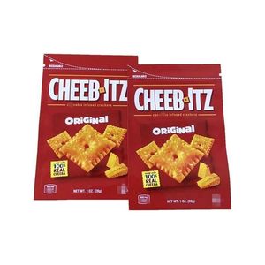 Sacs d'emballage en gros Cheebltz Emballage d'origine Mylar Edibles Craquelins refermables 600Mg 28G Emballage de stockage de biscuits Sac vide Dro Dhgsu