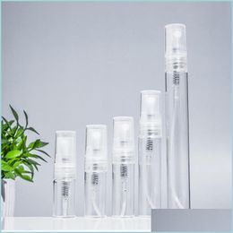 Pakflessen 2 ml 5 ml 10 ml Glasspers spuitfles draagbaar helder leeg per cosmetische containers met verstuiver sprays flessen bh5454 dhtnu