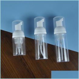 Verpakkingsflessen 30 ml 50 ml 60 ml Plastic schuimpompfles 2oz Huidelijke witte zeep Dispenser flessen Hand Sanitator Mousses Liquid schuimend DHN4U