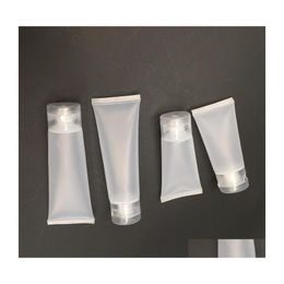 Bouteilles d'emballage 50pcs / lot 30 ml 50 ml vide tube transparent crème cosmétique lotion conteneurs soins personnels 435 N2 bureau de livraison directe Scho Dhksw