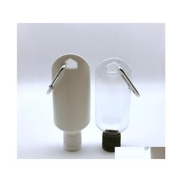 Botellas de embalaje 60 ml vacías recargables con anillo de llaves desinfectante de manos transparente botella de viaje jabón líquido champú Sn3048 Drop Delive Dheu7