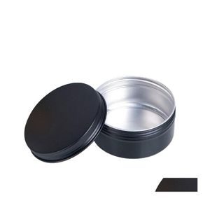 Bouteilles d'emballage 80ml vide boîte-cadeau en aluminium contenants cosmétiques pot baume à lèvres pot étain pour crème pommade emballage à la main goutte livrer ot0sx