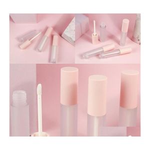 Verpakkingsflessen Circar Frosted lipgloss Tube Plastic Stam Lege heldere lipgloss lippenstift lipglaze container wimper eyeliner 1 5JZ l dhlxt