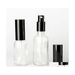 Verpakkingsflessen Clear Glass Cosmetische fles Make -uppomp Container Ravulbare mistspray 5100 ml Drop Delivery Office School Business Dhpat