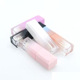 Botellas de embalaje Vacío Claro Brillo de Labios Contenedor Plástico MTI Fade Color Esmalte de Uñas Brillos de Labios Lápiz Labial Delineador de Ojos Tubo de Pestañas 1 35Ys Dhhov