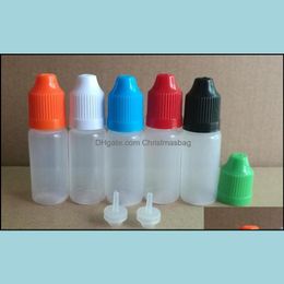 Bouteilles d'emballage Fast Soft Style Bottle à aiguille 5/10/15/20/30/50 ML Plastic Dropper Bild Proof Caps LDPE E Cig Jlmn Gardenlight Drop Dhsxb