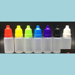 Bouteilles d'emballage Fast Soft Style Needle Bottle 5/10/15/20/30/50 ML Plastic Dropper Bild Proof Caps LDPE E Cig Jllype Yummyshop Drop Dh2eh
