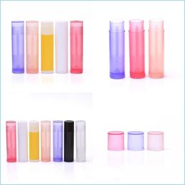 Emballage Bouteilles Mini Vide Brillant À Lèvres Conteneur En Plastique Diy Mti Couleur Clair Lipgloss Rouge À Lèvres Tube Lèvres Cire Tuyau Organisateur 0 24Zm L2 Dh84I